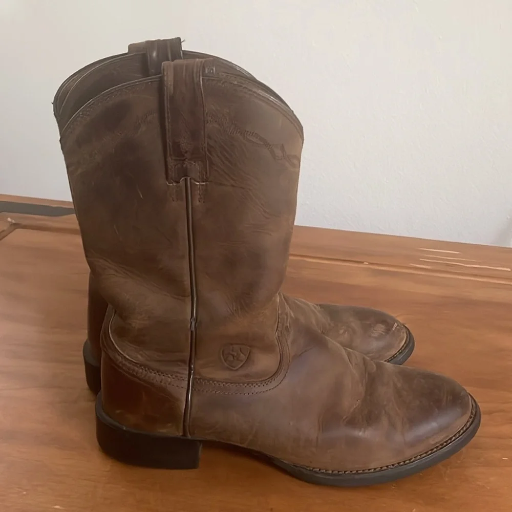 Ariat Leather Boots Size 8D